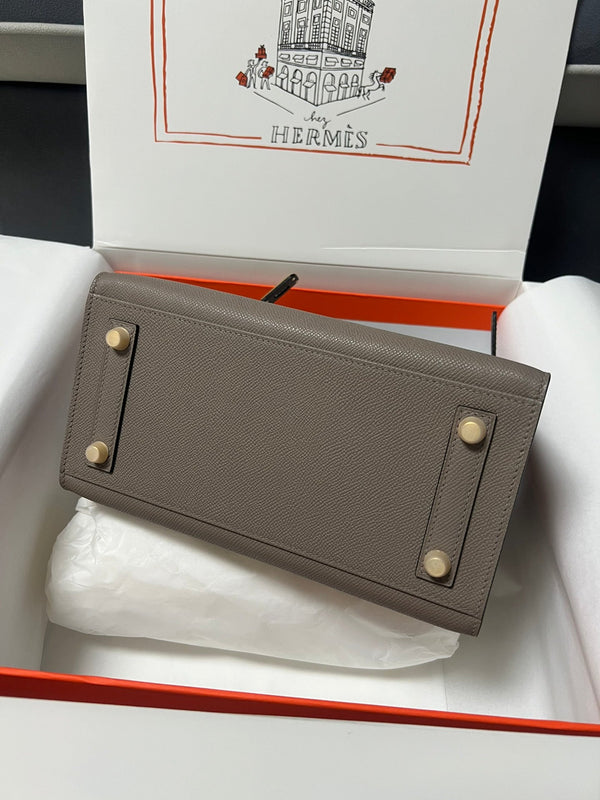 HM BIRKIN SELLIER ETAIN EPSOM PELLE ORO HARDWARE