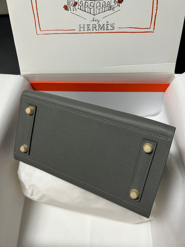 HM BIRKIN SELLIER GIRS ETAN EPSOM PELLE ORO FERRAMENTA