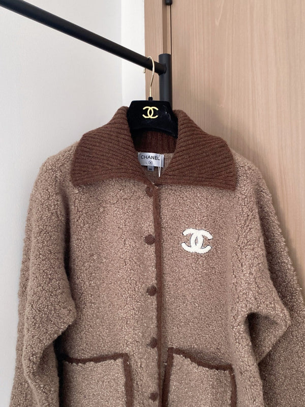 Chanel 2025 Cardigan Laine Marron