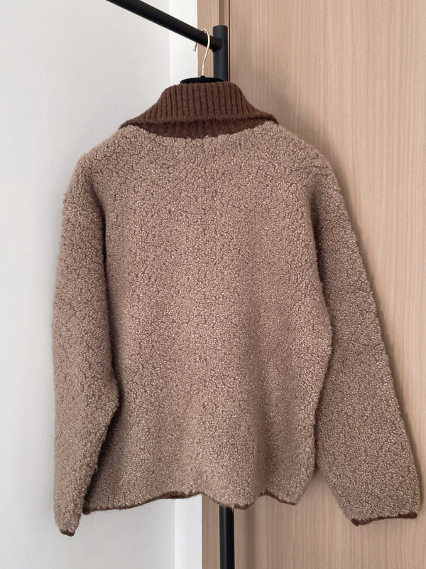 Chanel 2025 Cardigan Laine Marron