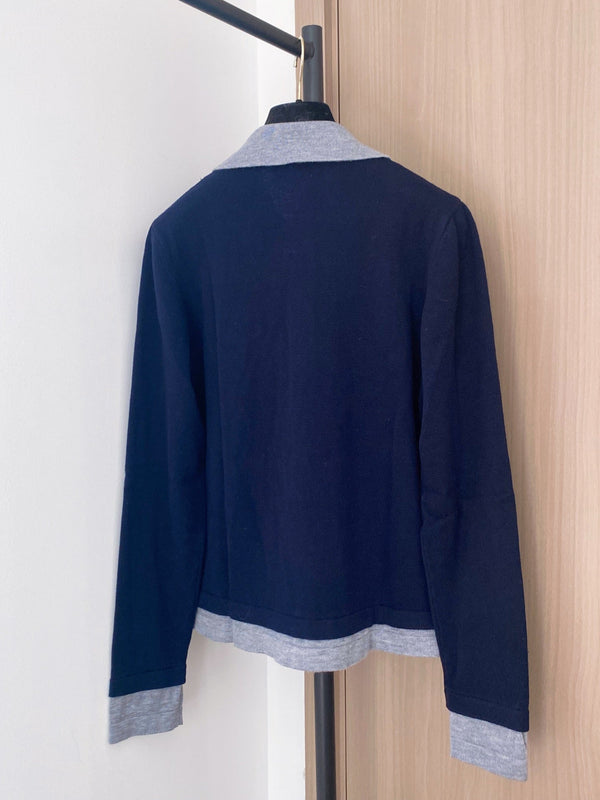 Chanel Polo 2025 Laine Bleu Marine 89260