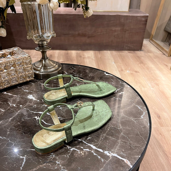 LP MINDIL SANDAL ROBIN 'S EGG SILK