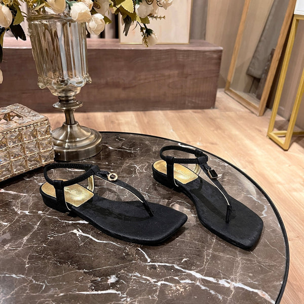 LP MINDIL SANDAL BLACK SILK