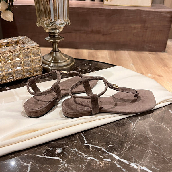 LP MINDIL SANDAL BROWN SUEDE