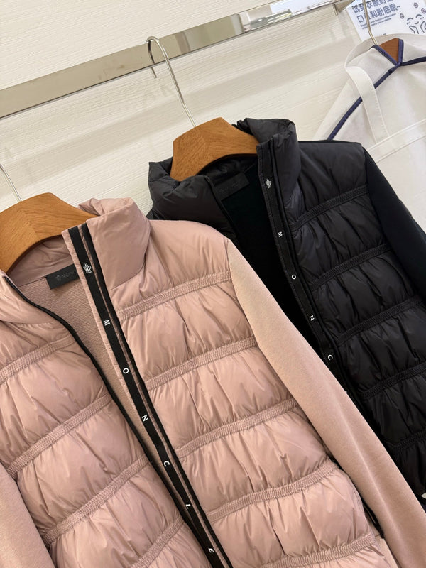 Moncler 25 Cardigan Pleated Polyamide 288478