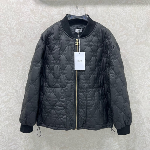 Celine 25 Jacket Black Polyester 302872