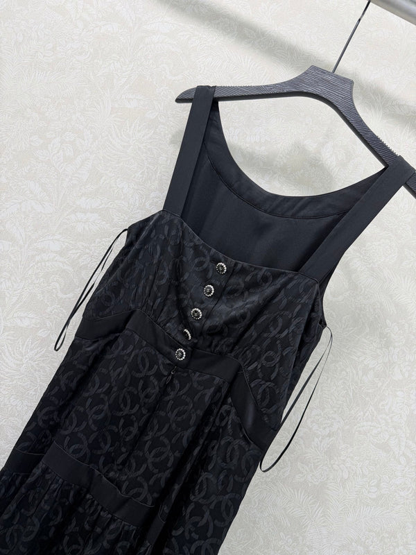 Robe CC Vest Jacquard Soie 353057