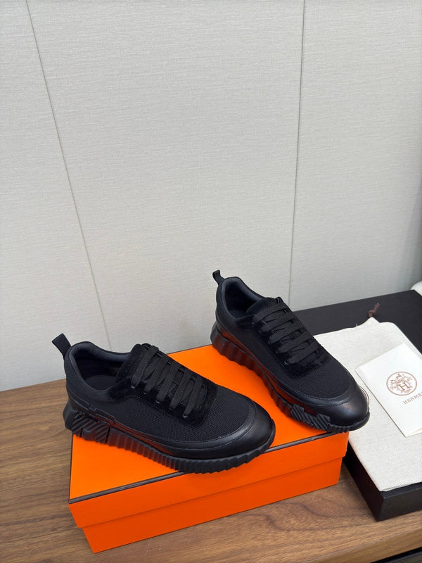 HM Bouncing Sneaker Black Fabric 213528