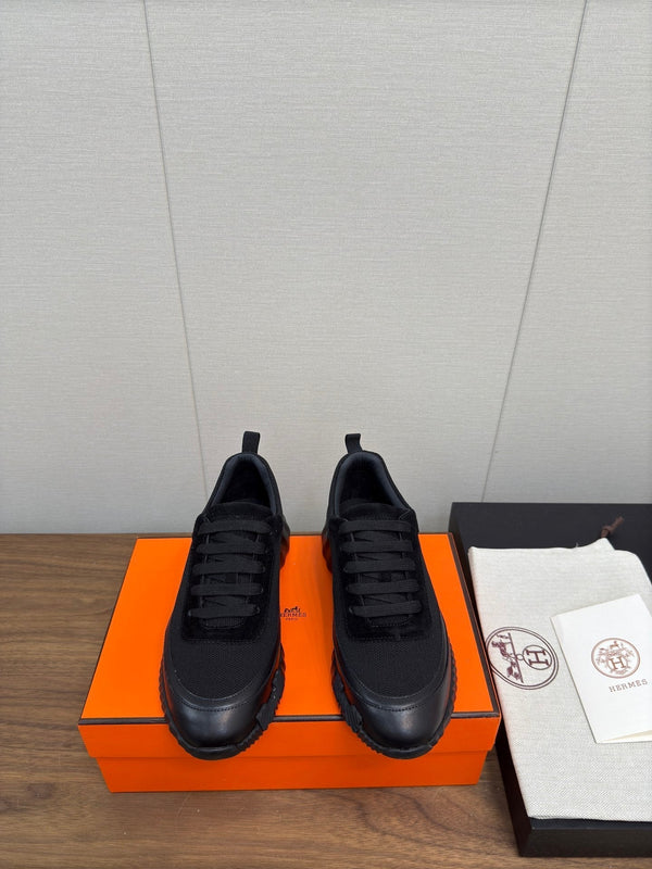 HM Bouncing Sneaker Black Fabric 213528