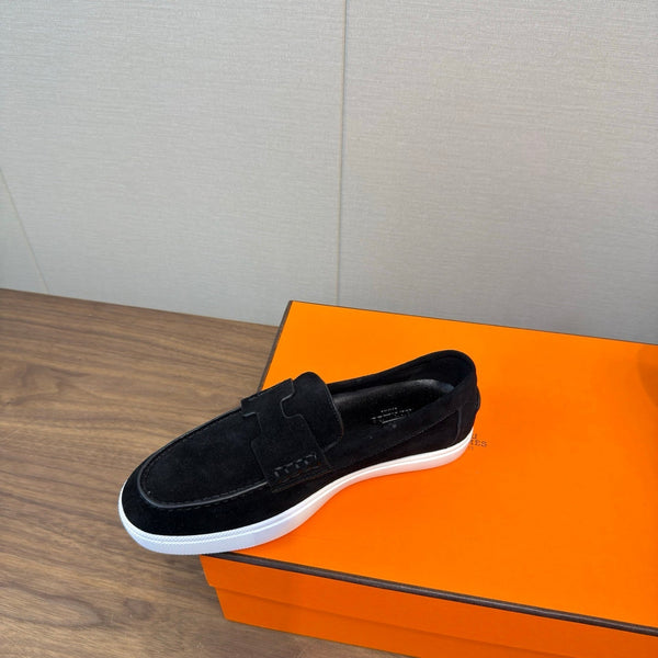 HM 25 Loafers Black Cowhide 329172
