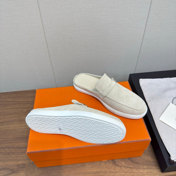 HM 25s Like Mule White Suede Rubber 465663