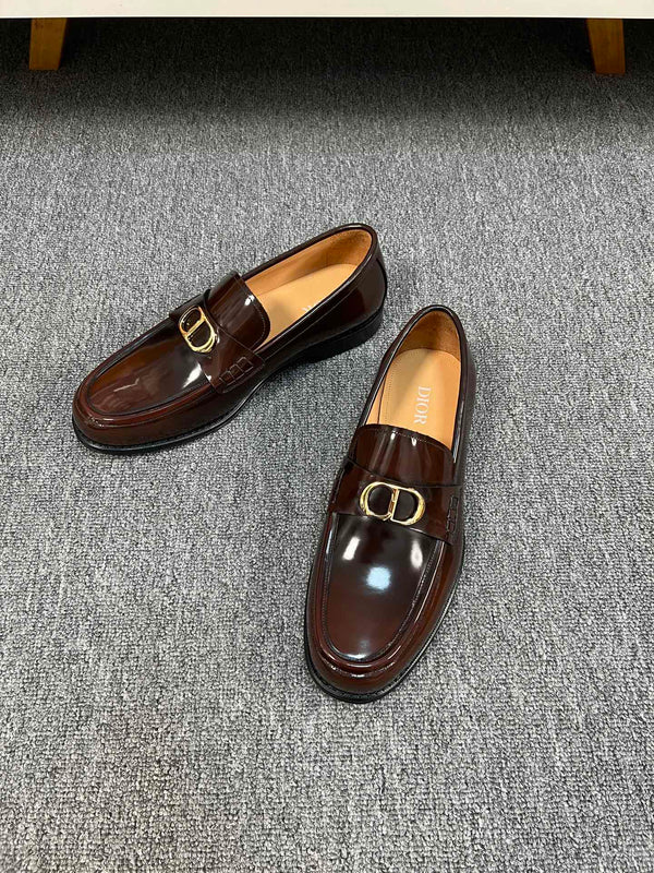 CD SYMBOL GRANVILLE LOAFER SYRUP CALFSKIN