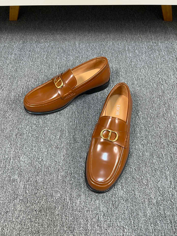 CD SYMBOL GRANVILLE LOAFER BRONZE CALFSKIN