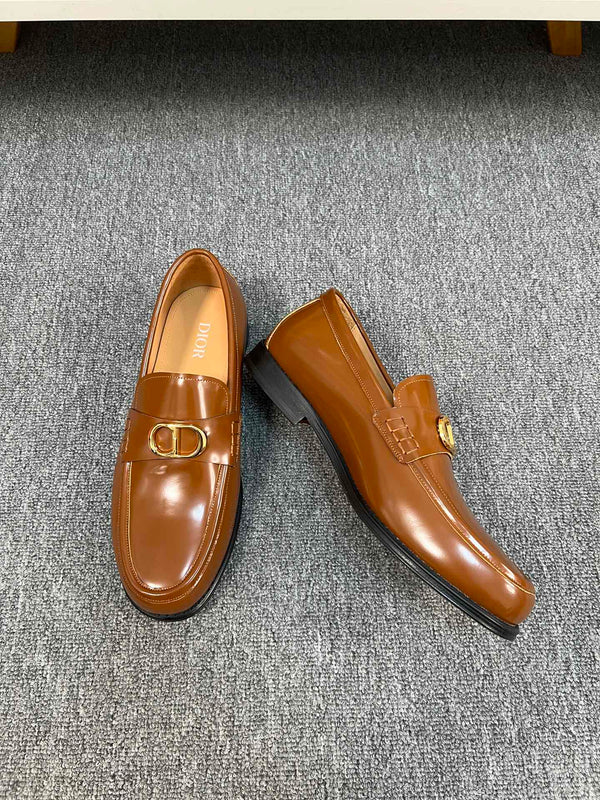 CD SYMBOL GRANVILLE LOAFER BRONZE CALFSKIN