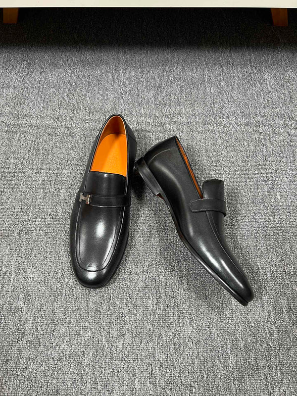 HM GIOVANNI LOAFER BLACK LAMBSKIN