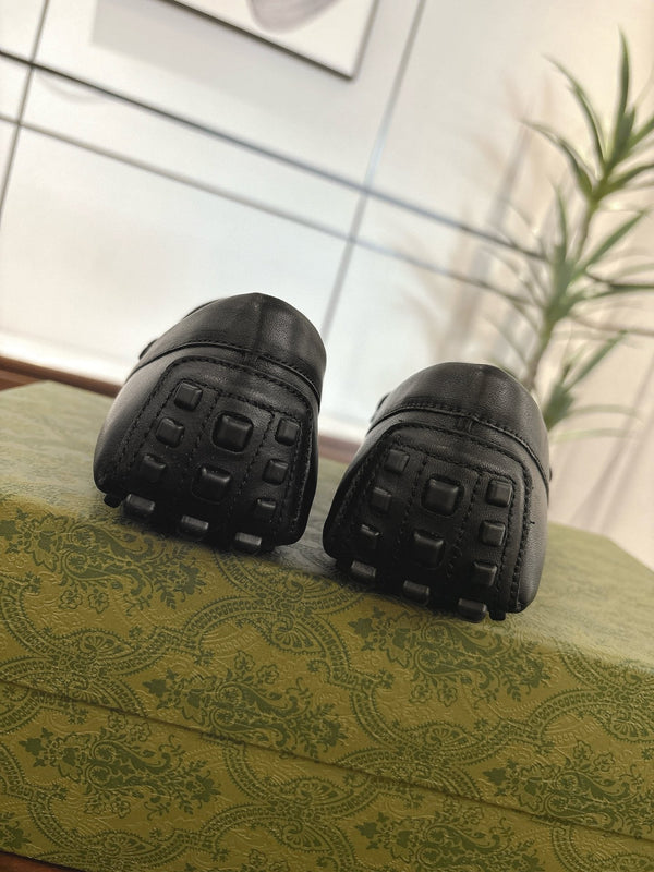 GG Men's Loafer Black Cowhide 547771