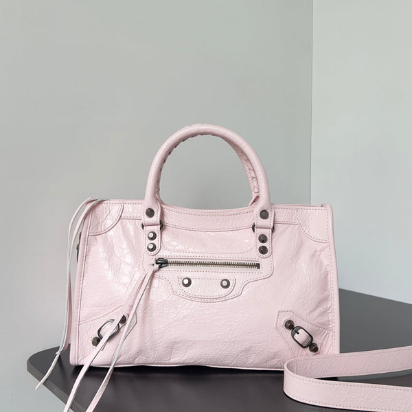 Balenciaga Le City Classics Bag Light Pink Leather