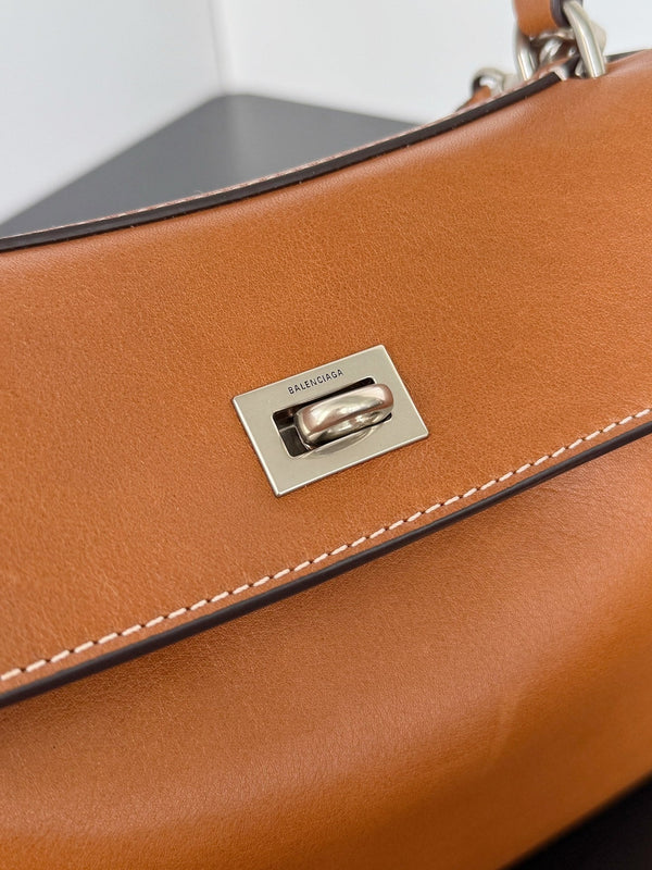 Balenciaga Rodeo 35 bag brown lambskin