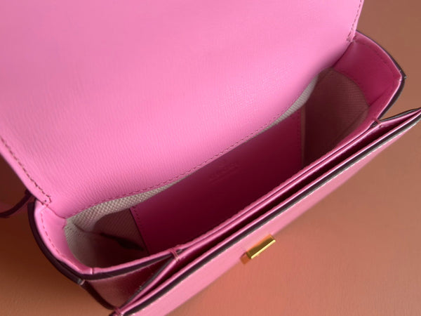 Gucci Horsebit Bag Pink Leather 239806