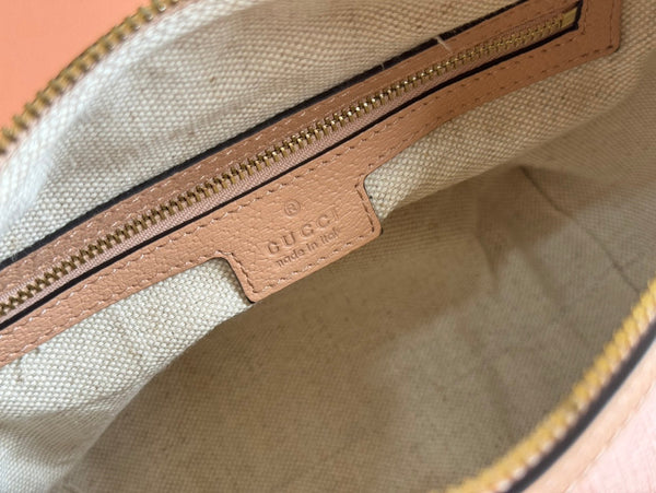 Gucci Ophidia 20cm Bag Pink Canvas 239922