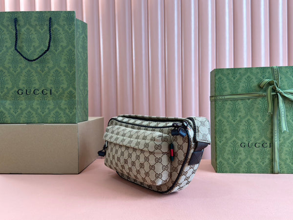 BORSA A MARTELLO 34 IN TELA MONOGRAM BEIGE