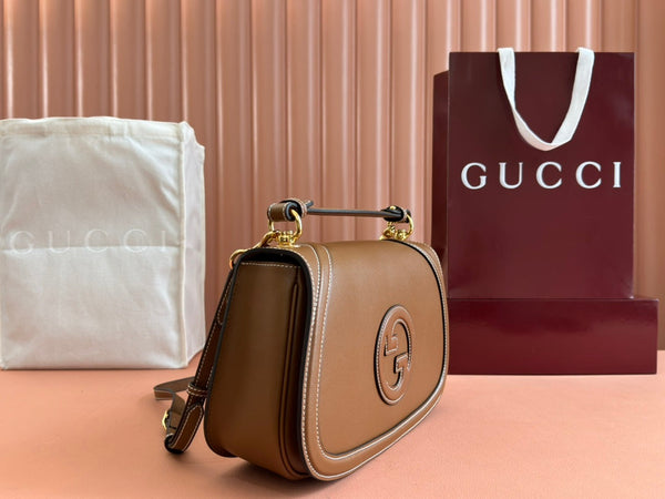Gucci Blondie 32 Bag Brown Leather 239900