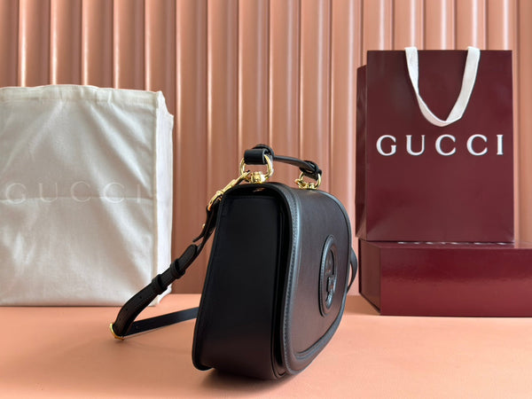 Gucci Blondie 32 Bag Black Leather 239908