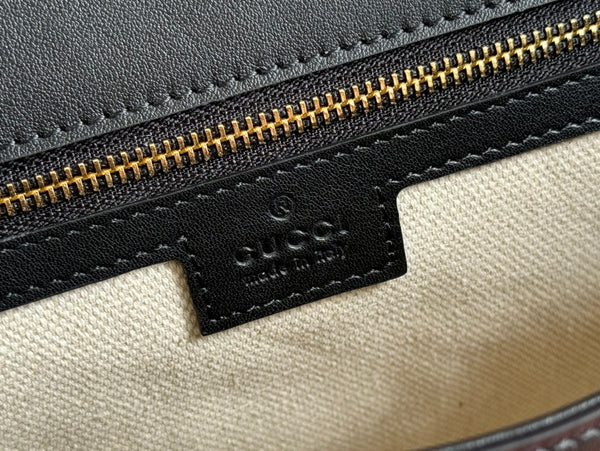 Gucci Blondie 32 Bag Black Leather 239908