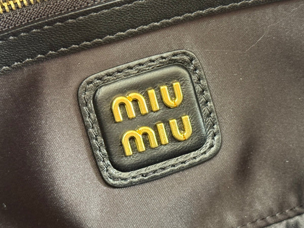 ARCADIE MATELASSÉ BAG 27 IN BLACK CALFSKIN GOLD HARDWARE