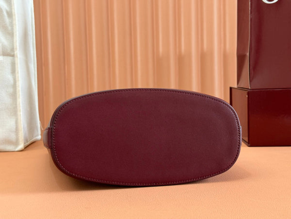 Gucci 73 Mini 27.5cm Bucket Bag Rosso Ancora red Smooth Leather 244435