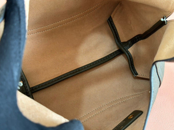 Sac bandoulière Gucci Softbit en cuir de veau vert