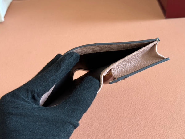 Gucci Marmont Wallet Ebony mix Pink Canvas Leather 250960