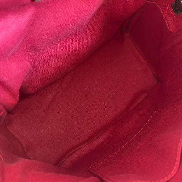 Gucci Donald Backpack Ebony Canvas Leather 255348