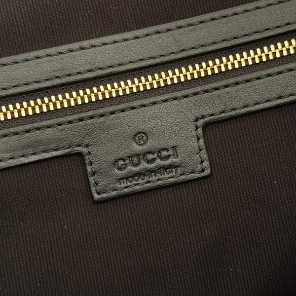 GG Beatrix Large Tote Bag Black Smooth Leather GHW 272128