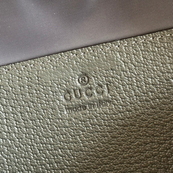 GG Ophidia Small Crossbody Bag Dusty Blue GG Monogram Fabric 272073