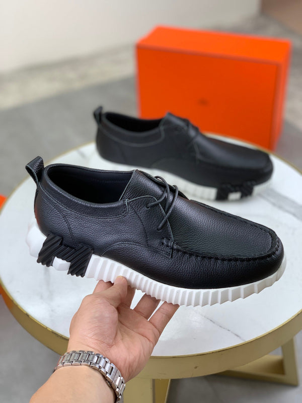 HM INCREASE SNEAKER BLACK CALFSKIN