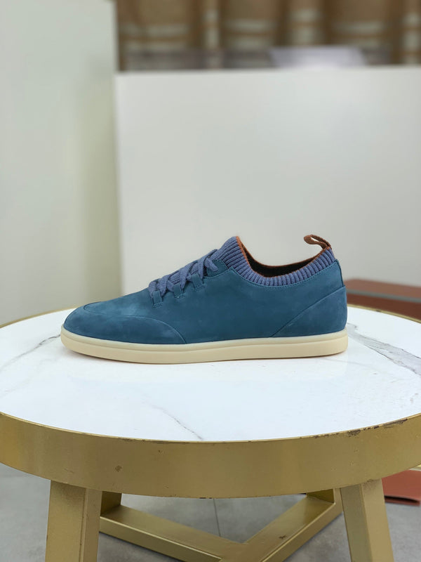 LP SOHO WALK TRAINERS IN SAPPHIRE SUEDE
