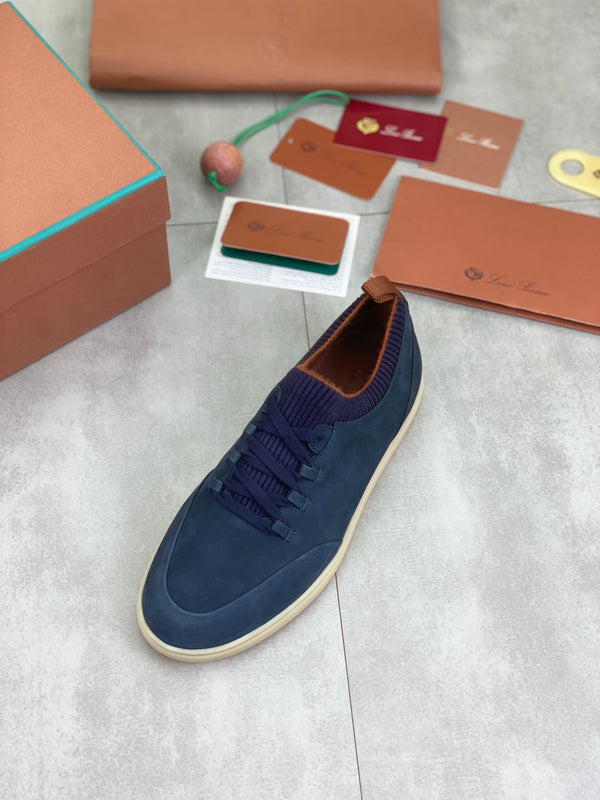 LP SOHO WALK TRAINERS IN AEGEAN SUEDE