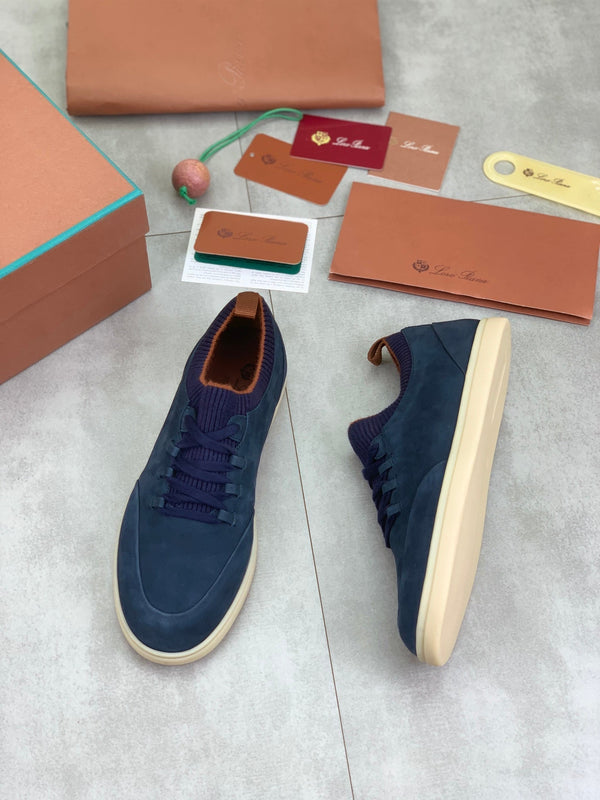 LP SOHO WALK TRAINERS IN AEGEAN SUEDE