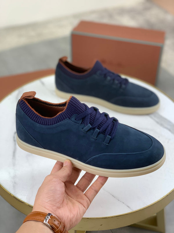 LP SOHO WALK TRAINERS IN AEGEAN SUEDE