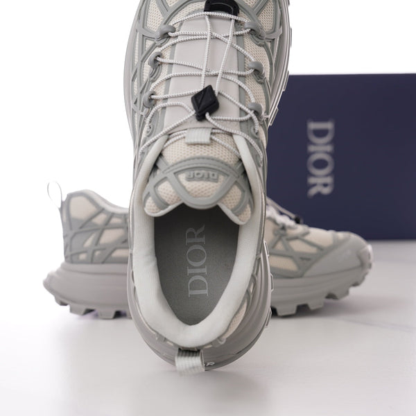 CD B31 SNEAKER BEIGE AND GRAY MESH FABRIC