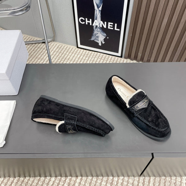 CD Loafer In Black Suede 996005