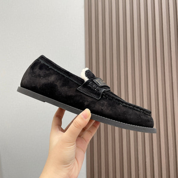 CD Loafer In Black Suede 996005