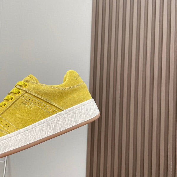 SL/61 SNEAKERS IN LIGHT YELLOW SUEDE