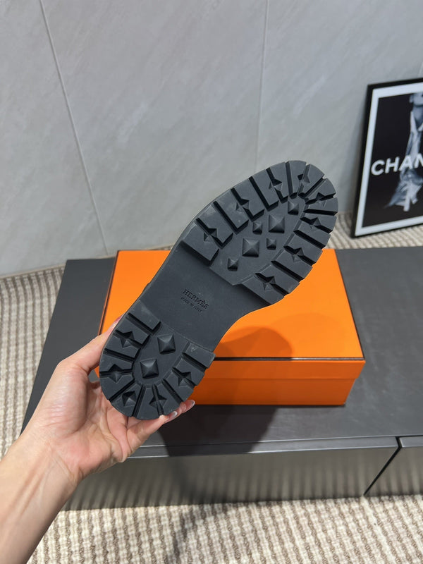 Stivali HM 25s Tobacco 30mm Pelle bovina nera 442554