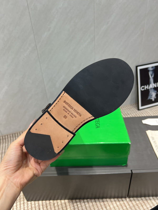 BV James Long Boot Taupe Brown Calfskin 540193