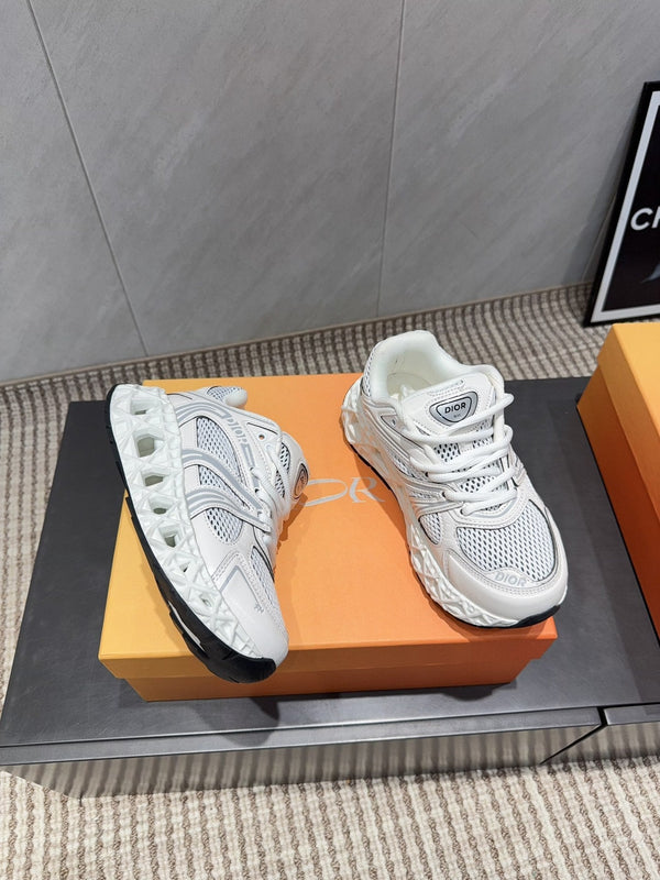 CD B35 NXXT Baskets en caoutchouc maillé blanc 614257