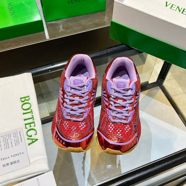 BV 26s Orbit Flash Sneaker Purple Pink Mesh Leather 735927