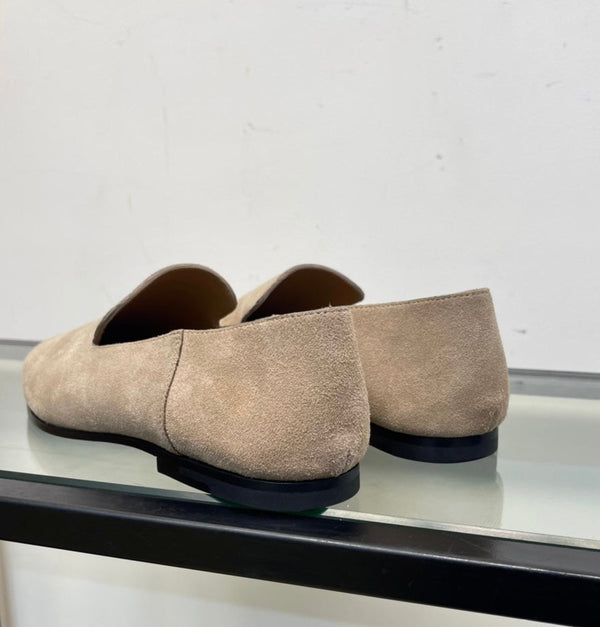 HM Men's Loafer Beige Suede 603628