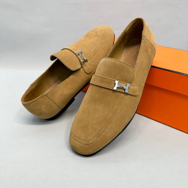 HM Men's Paris Loafer Goldenrod Suede 544633